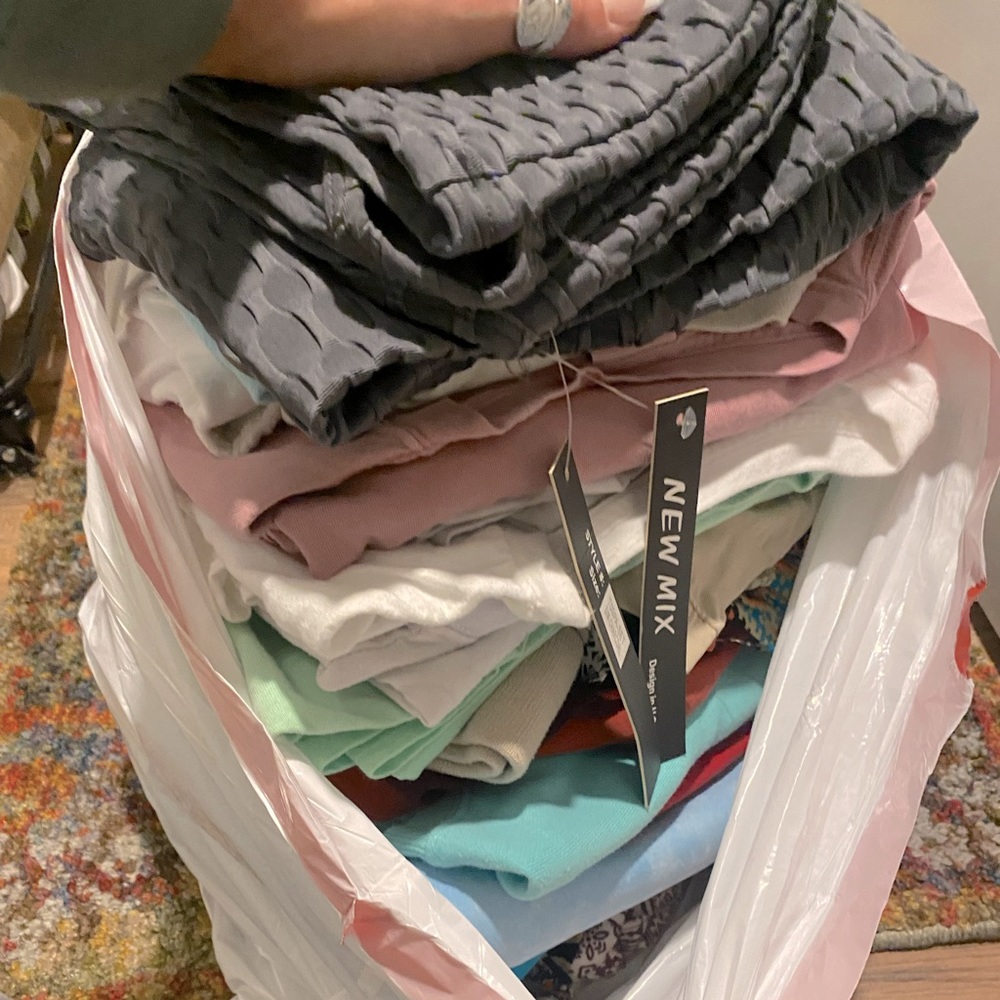 Bag of women’s clothing